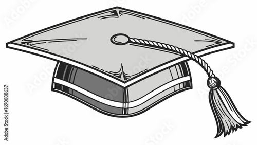 Graduation cap academic hat mortarboard graduation ceremony academic achievement education knowledge learning success university college school student diploma degree tassel celebration commencement .