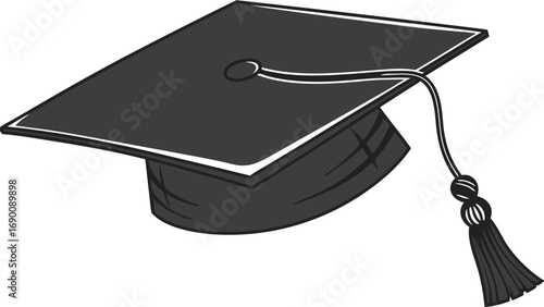 Graduation cap academic hat mortarboard tassel graduation ceremony education learning achievement success knowledge diploma degree college university school student graduate commencement celebration .