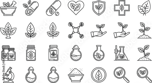 herbal, medicine, health, organic, science, natural, pharmacy, supplement, wellness, research, treatment, chemistry, lab, healthcare, leaf