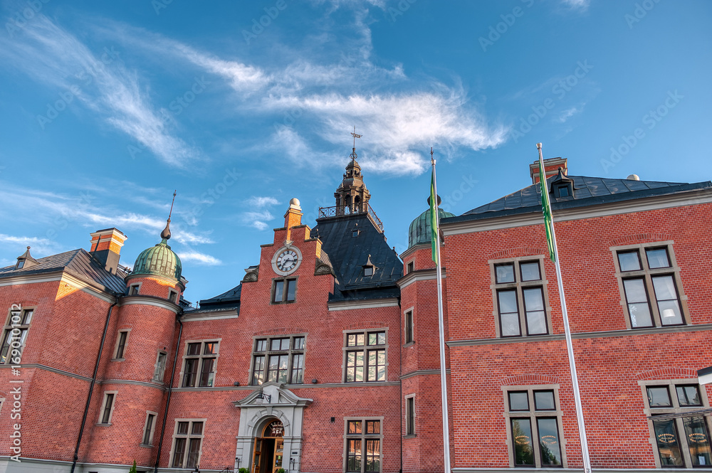 Obraz premium Umea is the capital of the province of Vasterbotten, Sweden.