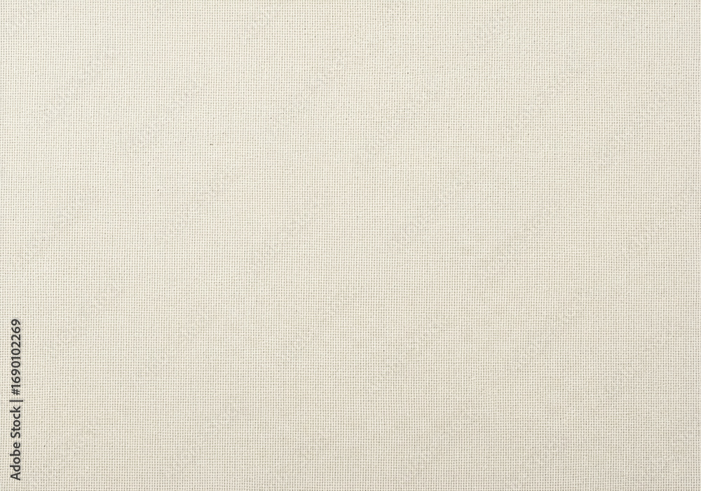 Fototapeta premium Simple Off-White Woven Fabric Texture