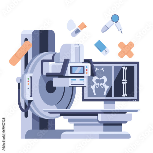 Modern Medical Imaging Technology for Diagnosis and Treatment Planning in Healthcare Facilities with X-ray Results