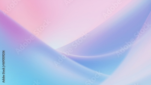 Pastel Pink to Blue Gradient Background