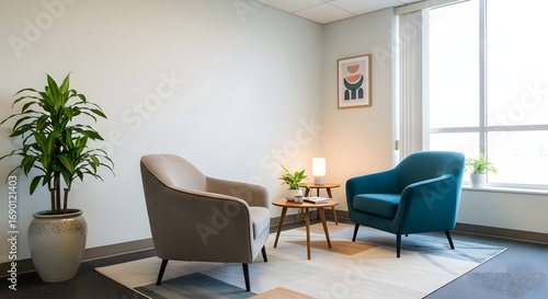 Wallpaper Mural Psychology therapy consultation with healthcare design Torontodigital.ca