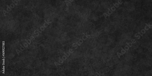 Dark abstract black grunge cement wall charcoal colors texture backdrop Black Board Texture design are light gradient background.	