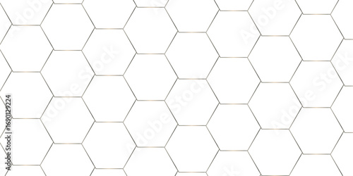 Abstract white background with hexagons. Abstract hexagon polygonal pattern background vector. seamless bright white abstract honeycomb background.	