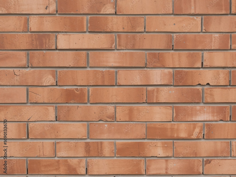 Obraz premium Terracotta Textures. Rectangular Forms in Harmonious Arrangement A Study in Surface.