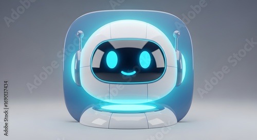 Cute Smiling Robot