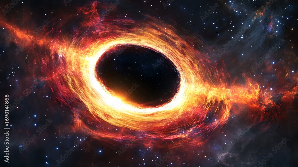 Obraz premium abstract space background with space