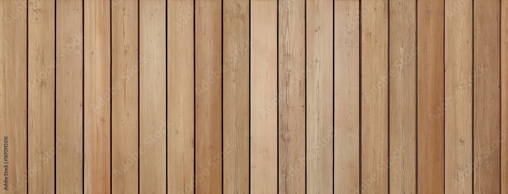 Fototapeta premium a light brown wooden wall background with vertical stripes