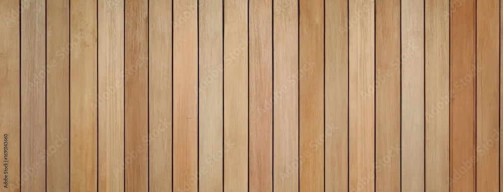 Fototapeta premium a light brown wooden wall background with vertical stripes