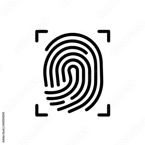 Fingerprint scan, biometric security, identification technology, digital security, authentication system.