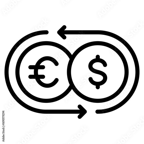 Currency Exchange Icon
