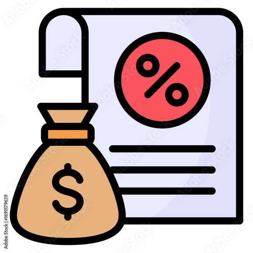 Tax Document Icon