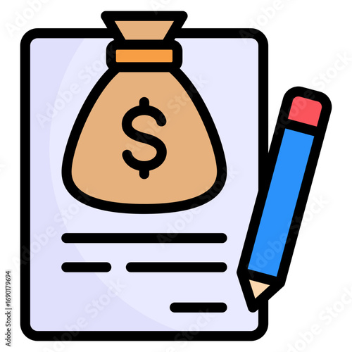 Loan Agreement Icon