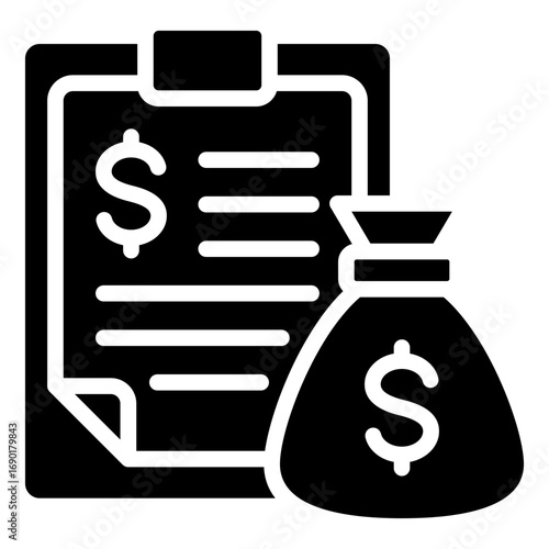 Budget Sheet Icon