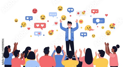 Social Media Applause and Engagement.