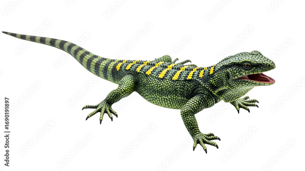 Fototapeta premium Isolated armadillo lizard photography for reptile enthusiasts and animal lovers stock image and wallpaper on transparent background