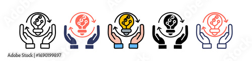 Innovation Culture multiple icon