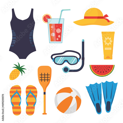 Essential beach vacation accessories for a fun summer getaway packing list