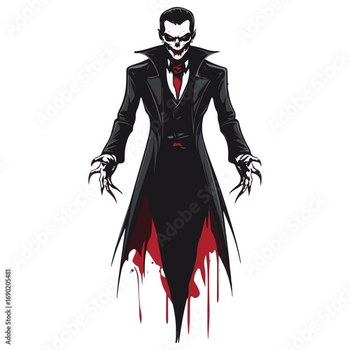 vampire, halloween, costume, festival, vector, transparent background, scary, dark, horror, evil, monster, icon, cloak, dracula