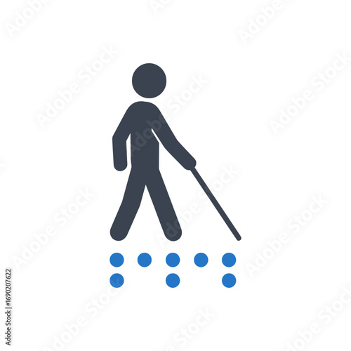 Braille Pavement Navigation icon