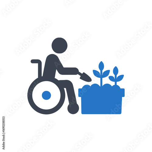 Accessible Gardening Icon