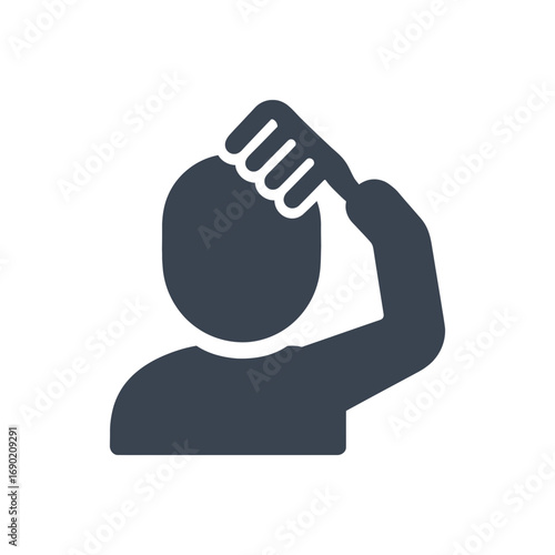 Hair Combing Task Icon