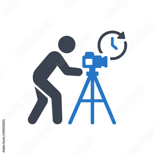 Time-Lapse Videography Icon