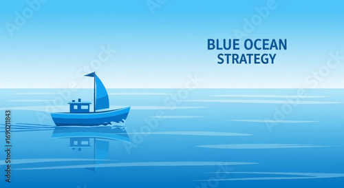Navigating the Blue Ocean A Visual Concept of Untapped Market Strategy