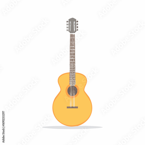 Acoustic guitar, a timeless instrument perfect for music creation and performance inspiration.