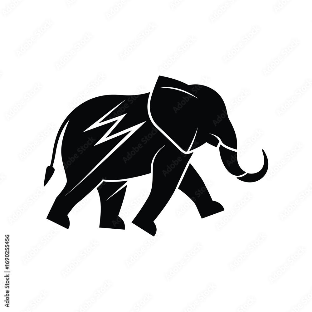 Obraz premium elephant vector illustration