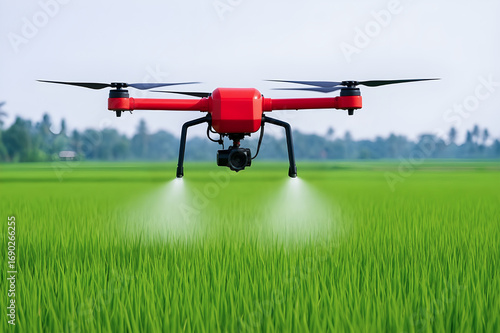Rice Fields Drone.