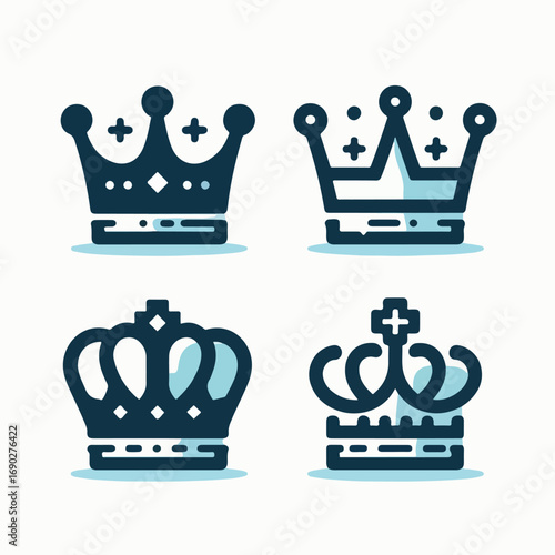 crown icon vector