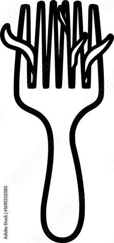 fro comb svg, Afro comb silhouette, Afro comb clipart, Afro pick svg, Afro hair pick svg, Afro pick silhouette, Afro head comb
