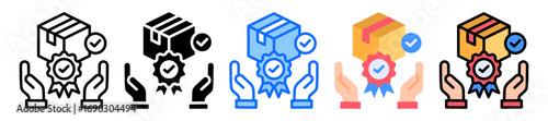 Brand Recognition icon Multi Style Vector Illustration