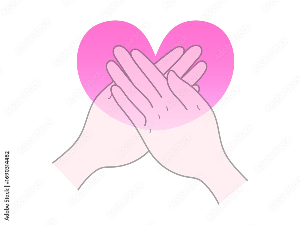 Obraz premium イラスト 手