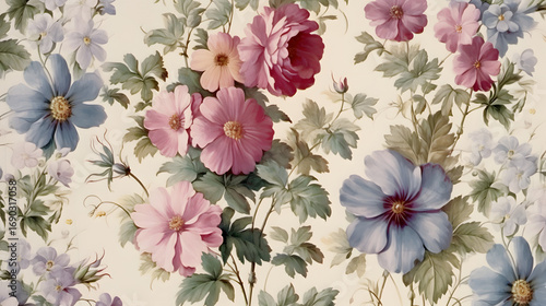seamless floral background
