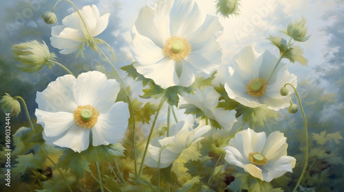 spring flowers in the forest