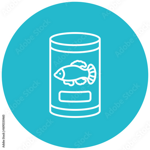 Canned fish Icon
