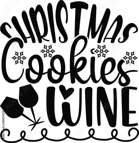 Christmas Cookies Wine