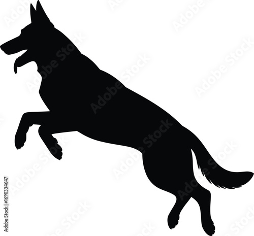 Dog Silhouette SVG Bundle File, All Dog breeds