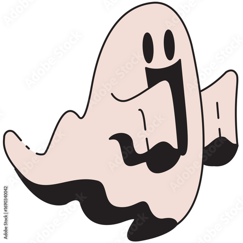 blanket ghost haunt cartoon