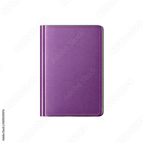 Purple Notebook Mockup Blank Cover for Design Presentation