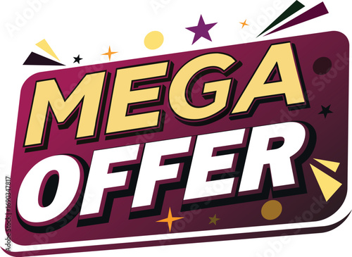 Mega Offer Sale Banner Design