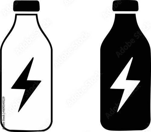 Simple Energy Drink Icon
