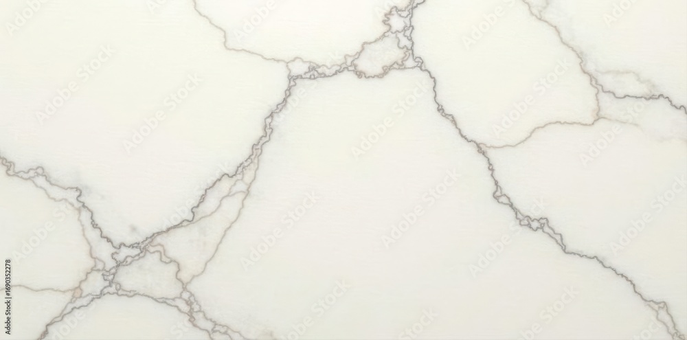 Obraz premium Subtle cream marble with grey veining, refined backdrop, exterior, elegant, interior