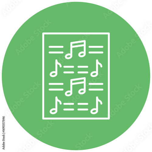 Music sheet Icon