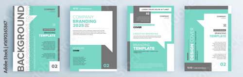 Modern abstract covers set, minimal covers design. Colorful geometric background, vector illustration.