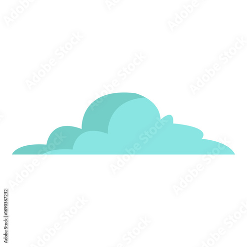 Soft, fluffy clouds against a bright blue sky, creating a serene atmosphere for relaxation